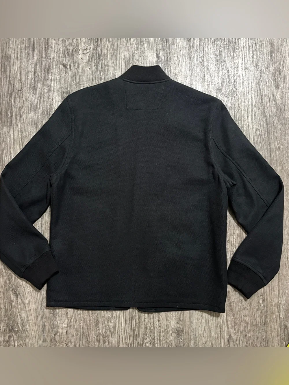 Banana Republic Men’s Size M Black Zip-Front Bomber Jacket